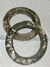 (2) Bracelets Kasena en marbre du Mali