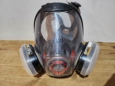 JSP Force 10 Typhoon Full Face Mask (With Used Filters) - M Size