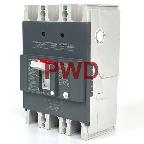 Interruttore automatico nuovo con scatola Abb A2A225Tw Formula A2 A 250 UL TMF, 3-P, 225 Amp, TQD32225 - Foto 6 di 16