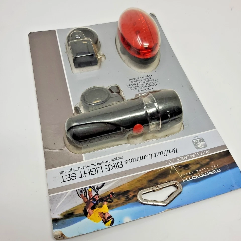 MAMMOTH PRECISION TOOLS Platinum Tools Brillante Luminoso Juego de Luces para Bicicleta Foto 4 de 4