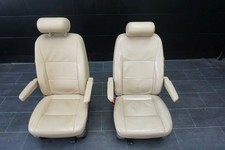 VW T5 T5.1 Multivan SITZ Sitze Pilotensitze vorne links rechts Leder Beige