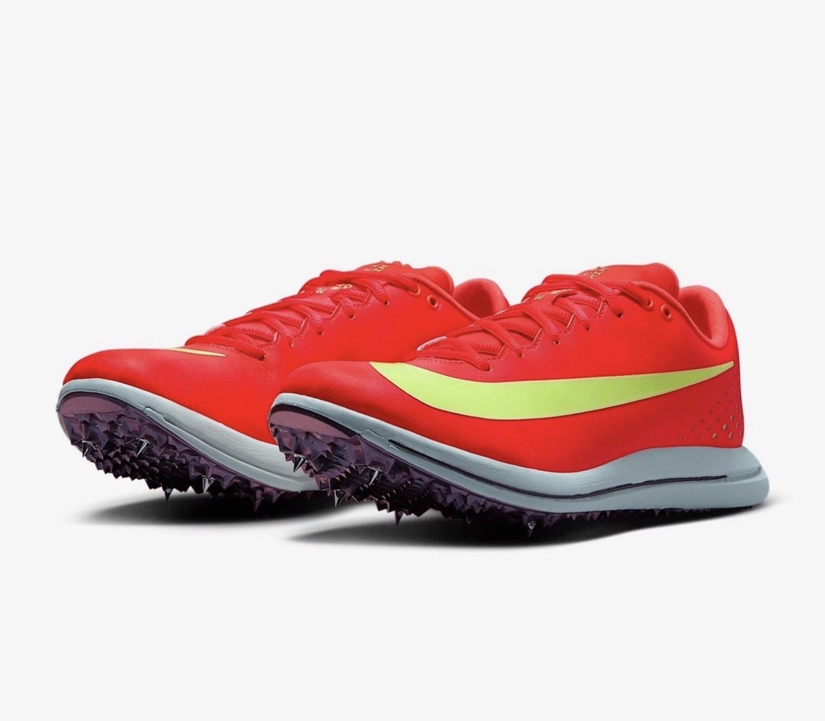 Nike Triple Jump Elite 3 Track Spikes Crimson Red Mens Size 8