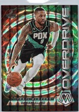 2022-23 Panini Mosaic #20 Damian Lillard Overdrive Mosaic
