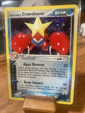 Team Aqua's Crawdaunt 2/95 NM Holo Rare Pokemon TCG Team Magma vs Team Aqua on eBay