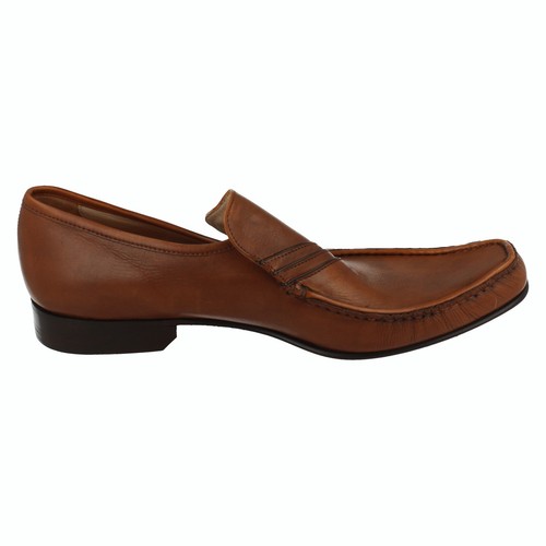 Herren Schaufensterware Feathermaster Idaho Leder Slipper By Grenson Preis - Picture 6 of 12