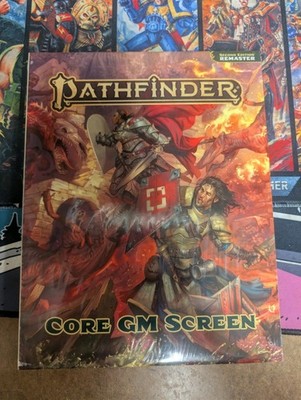 Pathfinder 2e Remastered Gm Screen New