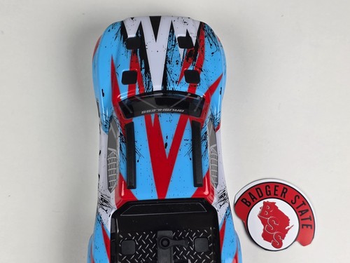 MJX Hyper Go Body Shell 16208 1/16 Scale RC Monster Truck Blue With Hardware NEW - Picture 5 of 10