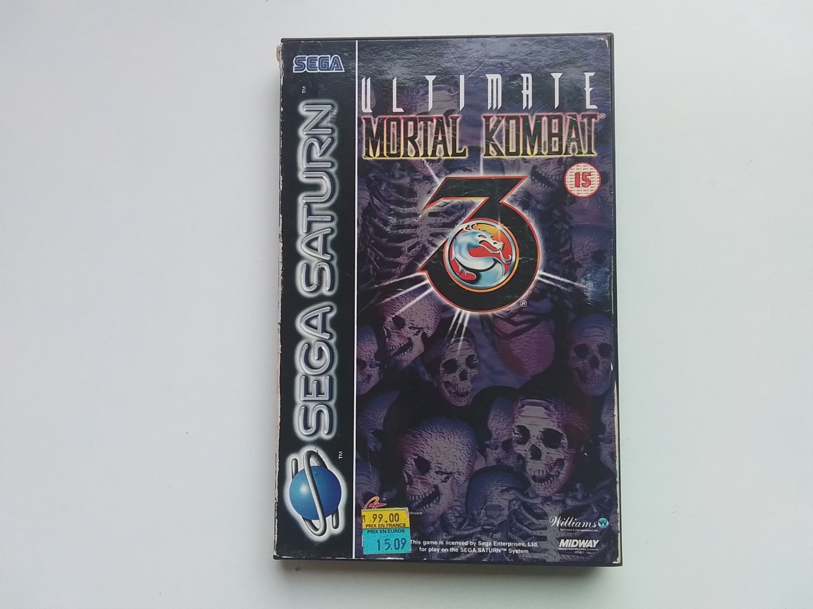 Ultimate Mortal Kombat 3 sur SEGA Saturn !!!