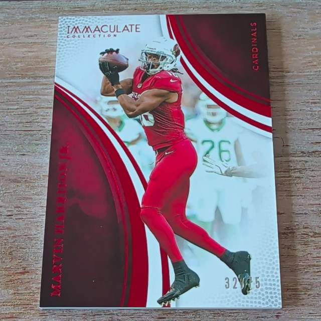 Panini 2025 Immaculate Collection Marvin Harrison Jr. Cardinals #31 Base Set