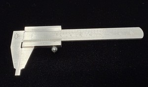 Zeus 4” Vernier Caliper - Hardened - Stainless - Germany. Free Shipping.