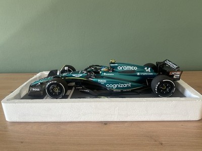 Minichamps F1 1:18 Aston Martin AMR23 Fernando Alonso 3rd Place Bahrain GP 2023