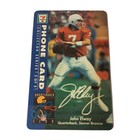 John Elway Denver Broncos Phone MCI Card #3 Quarterback Club Used N0 VALUE LEFT! — photo 1