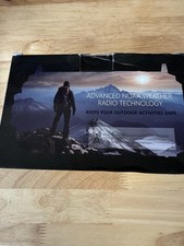 All Hazards NOAA Weather Alert Solar Crank CR1009 Pro Emergency Alert Radio.