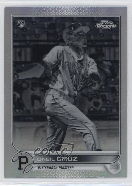 2022 Topps Chrome Negative Refractor Oneil Cruz #128 0wg1