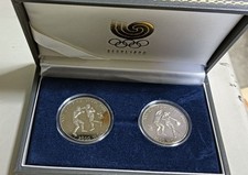Two-coin set ☆☆ 1988 Seoul Olympic commemorative coin ☆☆ Proof