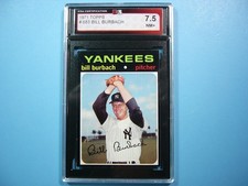 1971 TOPPS MLB BASEBALL CARD #683 BILL BURBACH HI# KSA 7.5 NM+ SHARP!! 71  TOPPS