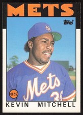 1986 Topps Traded #74T Kevin Mitchell
