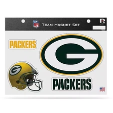 NFL Green Bay Packers Team Magnet Set