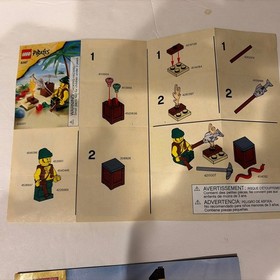 LEGO 6242 Soldier's Fort Pirates II Imperial Guard 6241,6192 INSTRUCTIONS ONLY