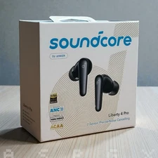 Soundcore Liberty 4 Pro Wireless Earbuds 7Sensor Real-Time ANC Studio-Level HiFi