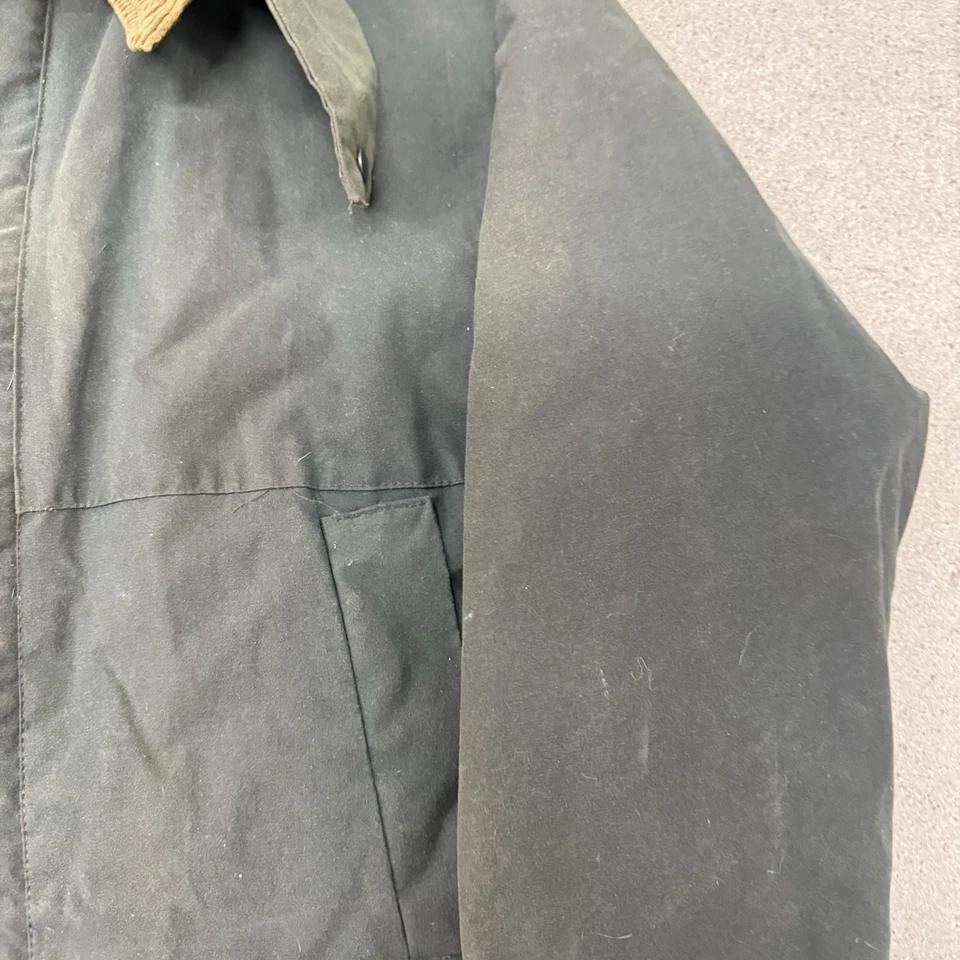 Vintage Men’s Waxed Canvas Field Chore Hunting Barn Coat Size Small - Image 4 of 4