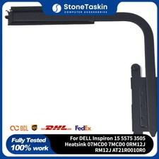 For DELL Inspiron 15 5575 3505 Heatsink 07MCD0 7MCD0 0RM12J RM12J AT21R0010R0