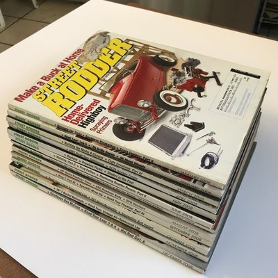 Street Rodder Magazine 2008 Full Year Lot 12 Issues Hot Rod Vintage Custom