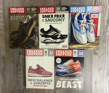 Sneaker Freaker Magazine Book Lot of 5 Issues 23 24 27 31 33 (2011-2015)