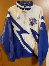 VTG 90s Kentucy Wildcats Windbreaker Jacket Apex One Shark Tooth szL Retro Adult