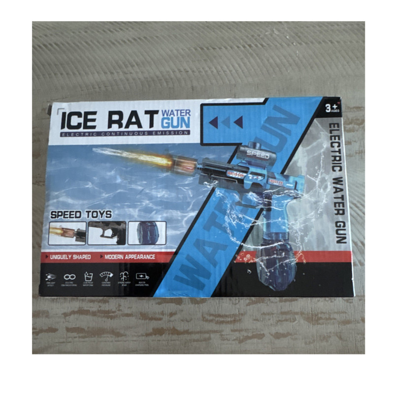 Speed Toys Ice Rat Electric Water Gun, MPN M6-10, Ages 3+ Years