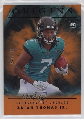 2024 Panini Origins Rookies Holo Orange /149 Brian Thomas Jr #119 Rookie RC 8sr