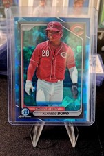 2024 Bowman Chrome Prospects Sapphire Alfredo Duno #BCP-51 (RC) Cincinnati Reds