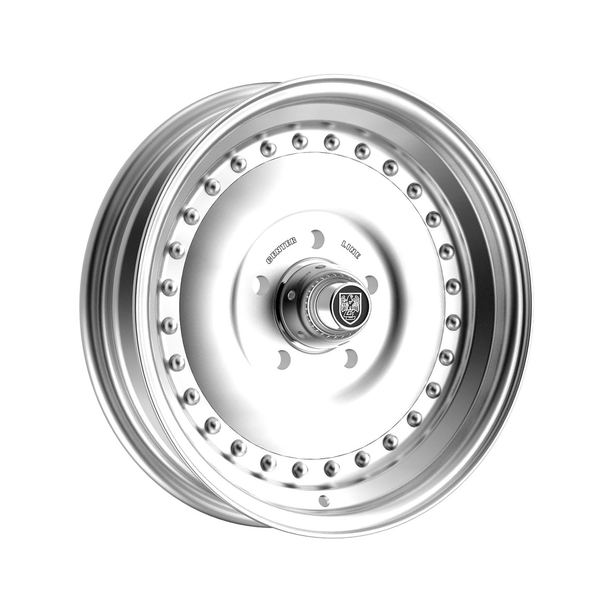 Center Line 005P Auto Drag 2.0 Brushed 15x3.5 5x4.75 -15mm (005P