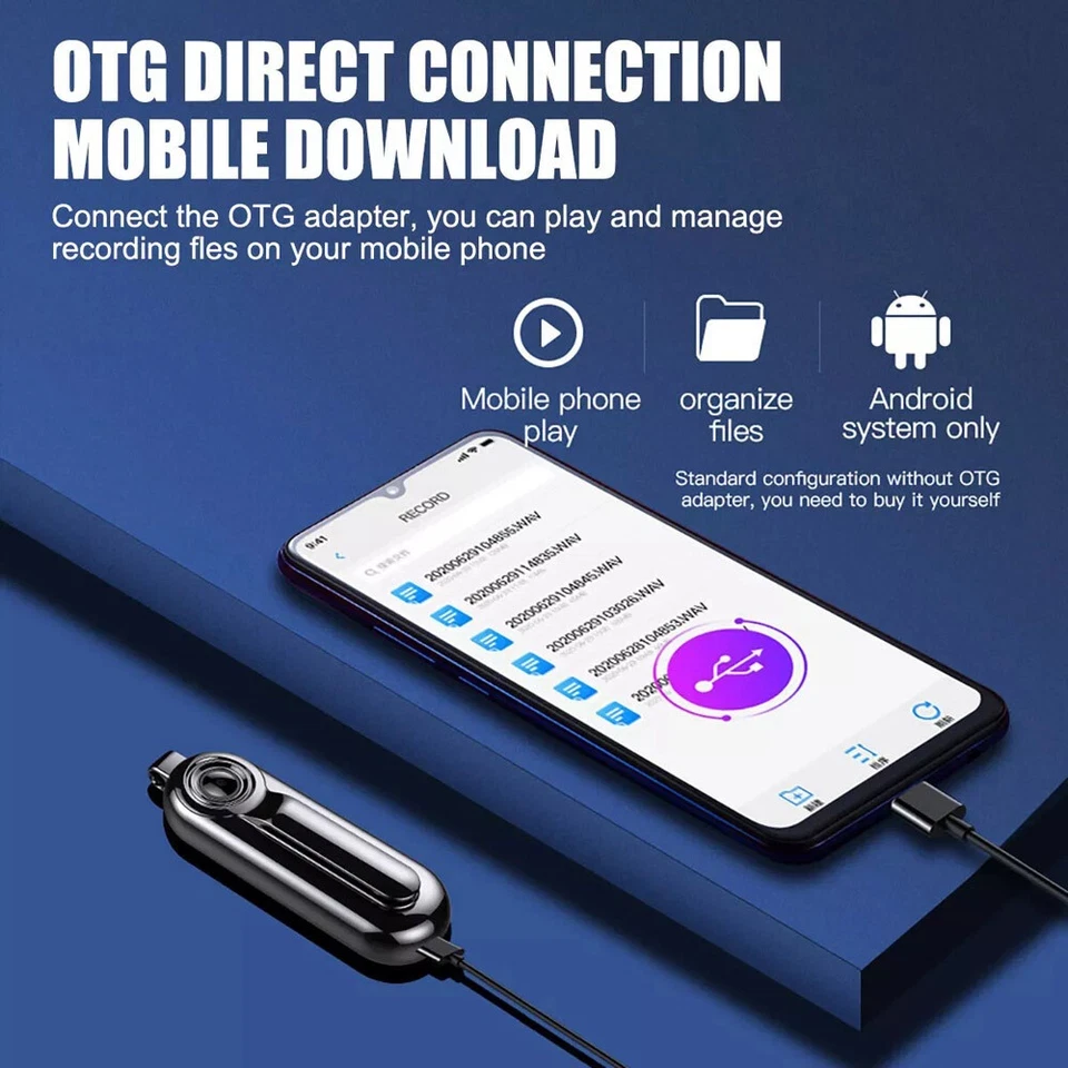 Necklace Camera Mini Full HD Video Audio Voice Recording Wearable Small Recorder - Image 4 of 4