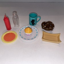 Our Generation American Girl 18 Doll Accesories - Plates, Cup, Ketchup, Tray