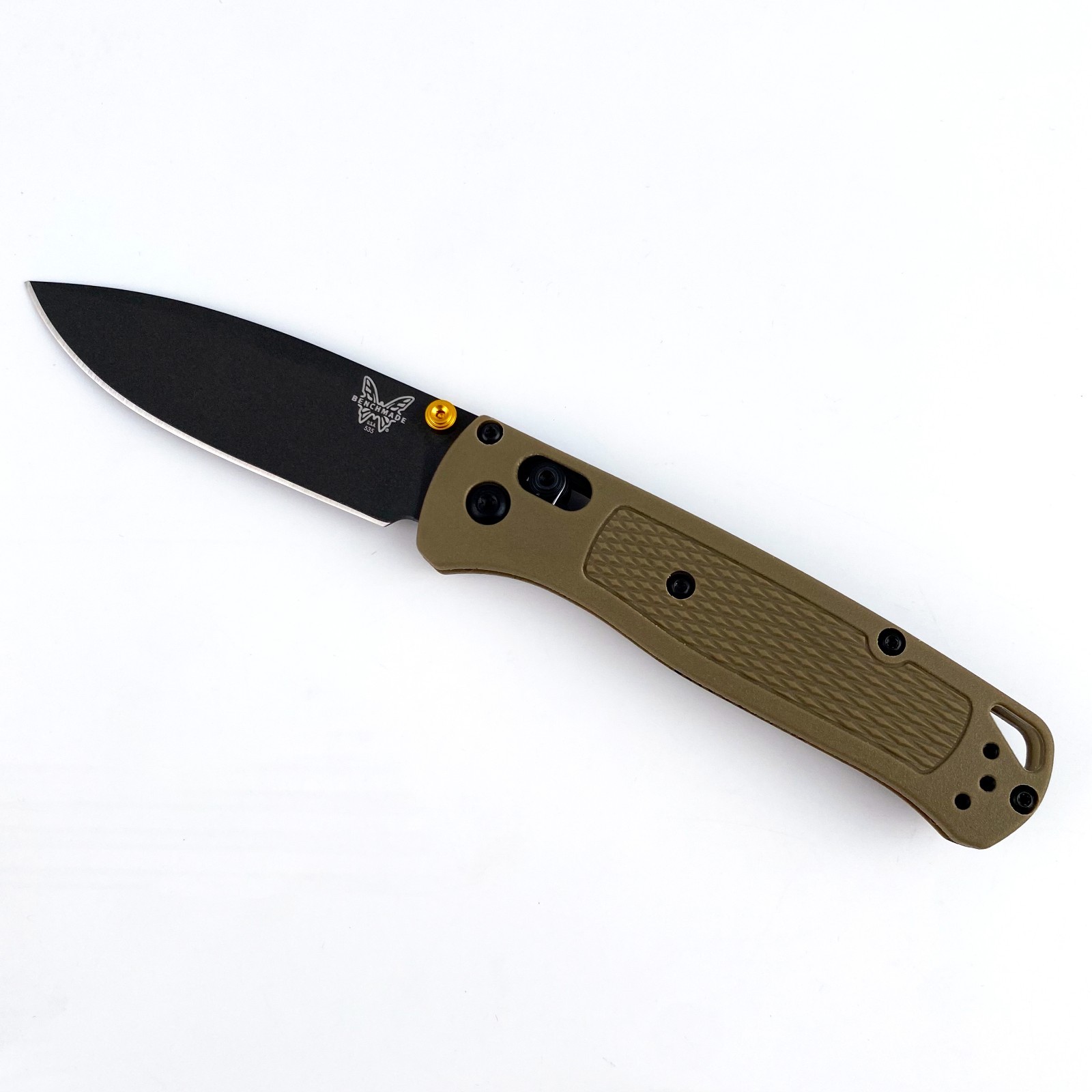 Benchmade 535GRY-1 Bugout Ranger Green Grivory Handle CPM-S30V Folding Knife