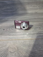 NIKON Coolpix S210 8.0MP Digital Camera 3X Optical Zoom Plum Tested- No Charger