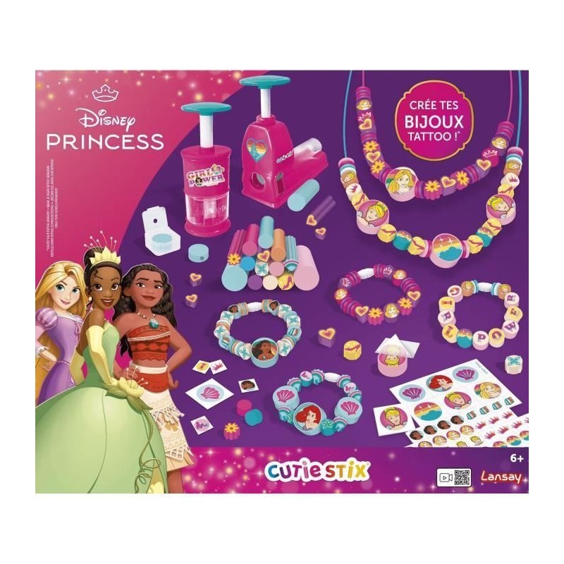 Disney Princess 14 Stix Lansay avec découpe et perçage sécurisé