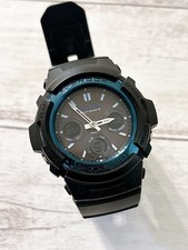 Orologio Solare Casio G Shock Anadigi AWG M100A Orologio Uomo Raro Edizione Giappone