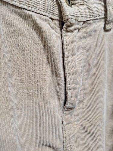 Dockers MENS SIZE 36X29 Brown Corduroy Straight Fit Tan Pants Beige Ribbed - Picture 4 of 14
