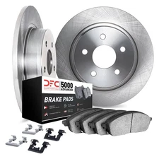 For Audi A6 Quattro 1998 DFC 6512-73181 PRO-KIT 5000+ Plain Rear Brake Kit