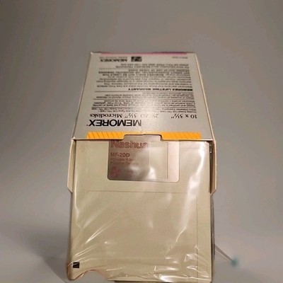 12 Nashua 2S/2D Floppy 10 3.5  Diskettes New & Unused