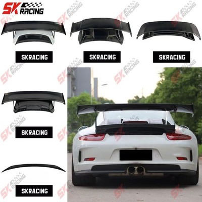 Carbon Fiber/Unpainted Rear Trunk Spoiler Wing Fits Porsche 911 991 Carrera 13+