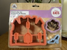 Disney Princess Castle Forme Taglio Cibo Set Panini Tagliabiscotti Nuovo