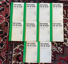 Encyclopedia For The TRS-80 COMPLETE SET 1-10 1ST ED PB 1981 CLEAN