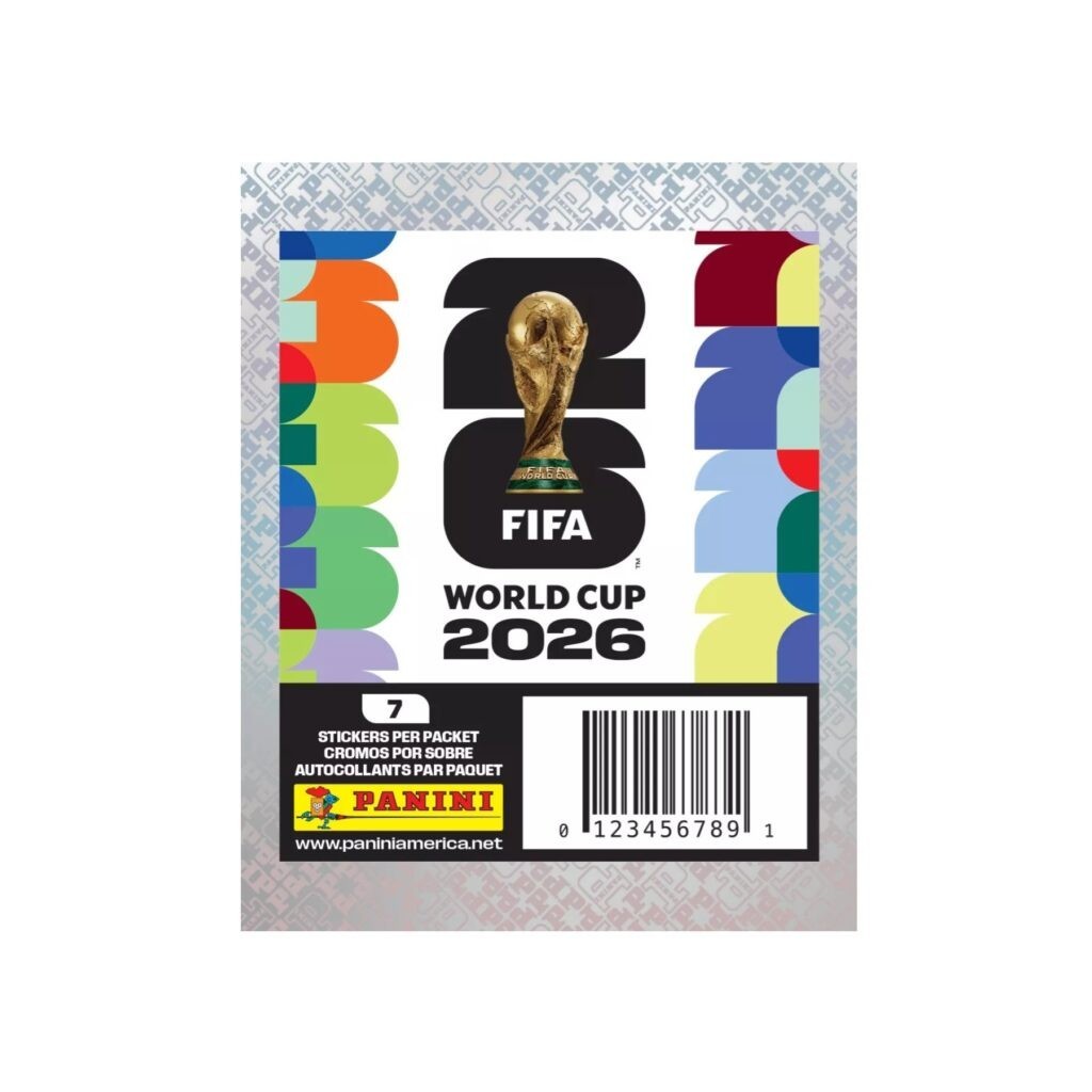 2026 Panini FIFA World Cup 50 Pack Sticker Box (350 Stickers) US