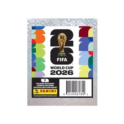 2026 Panini FIFA World Cup 50 Pack Sticker Box (350 Stickers) US