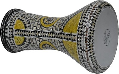 Classic 17.5'' Arabic Doumbek Darbuka Drum   Handmade Mother of Pearl Inlaid Tabl