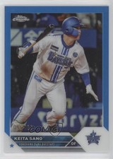 2023 Chrome NPB Nippon Professional Baseball Blue Refractor /150 Keita Sano o1w