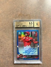 2018 Bowman - Chrome Prospect Autographs Jose Siri #CPA-JS Blue Refractor /150
